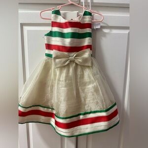Bonnie Jean holiday dress 3t